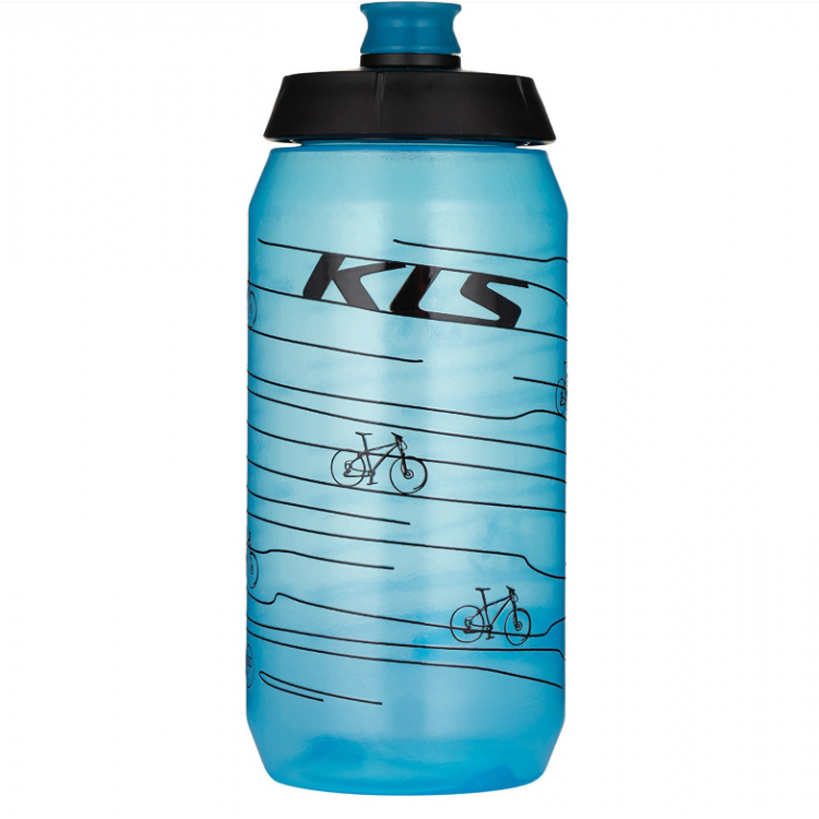 Fľaša 0,55 L Kellys Kolibri čierno-modrá